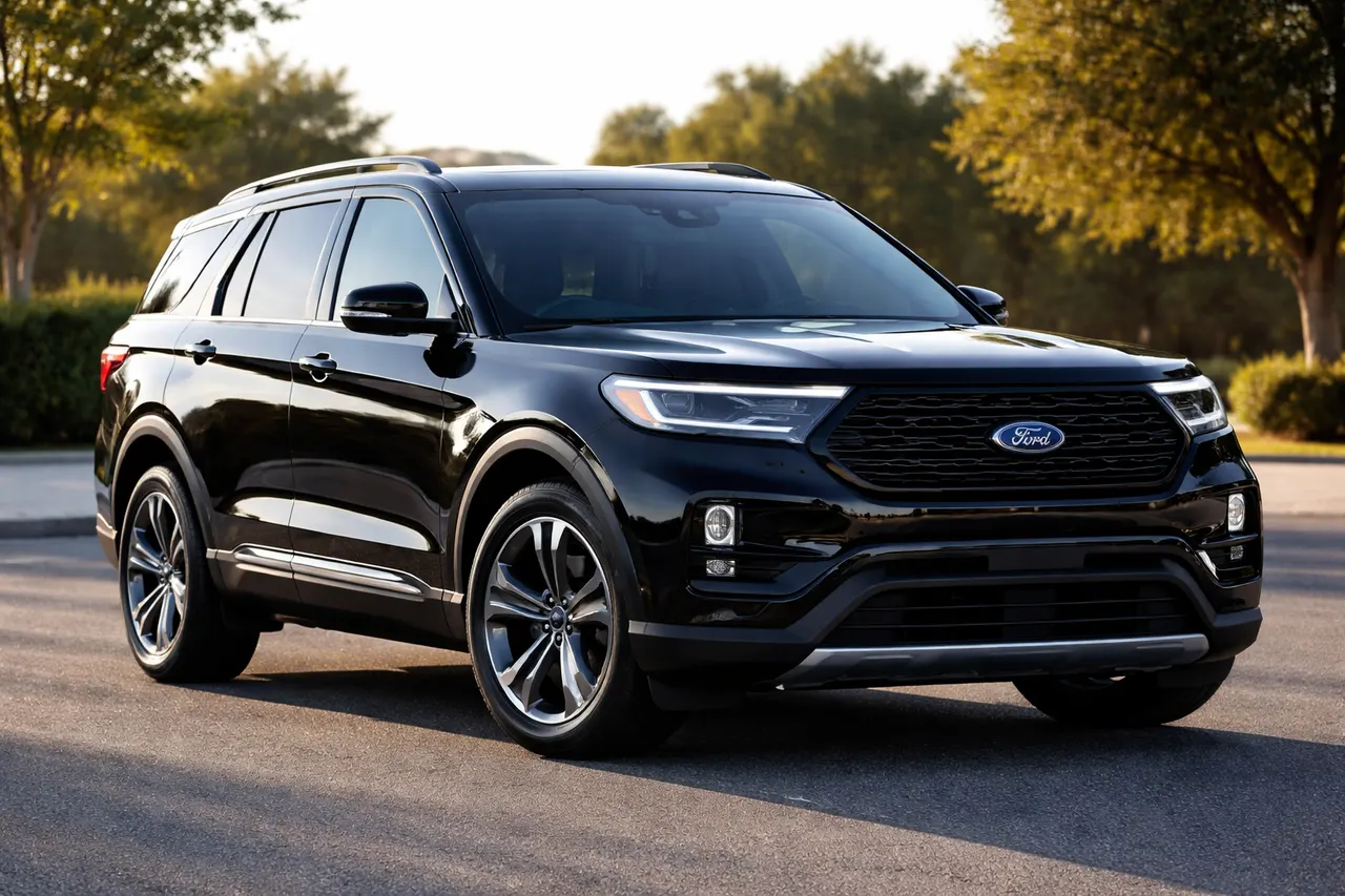 Three-row family SUV rental in Atlanta — Ford Explorer and Kia Telluride