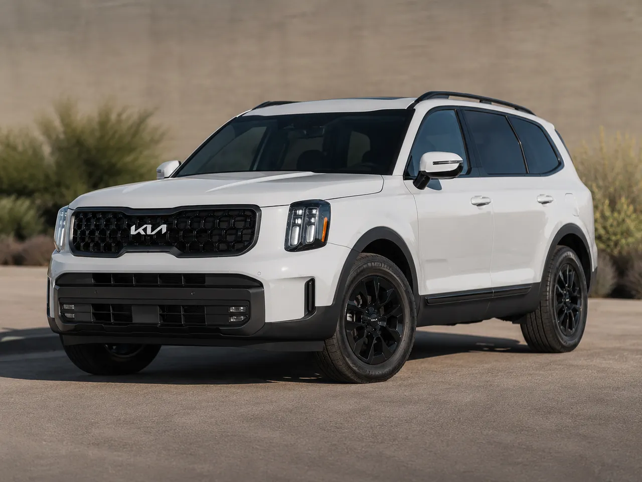 Kia Telluride three-row family SUV rental in Atlanta, Georgia — spacious 8-passenger vehicle with generous cargo space