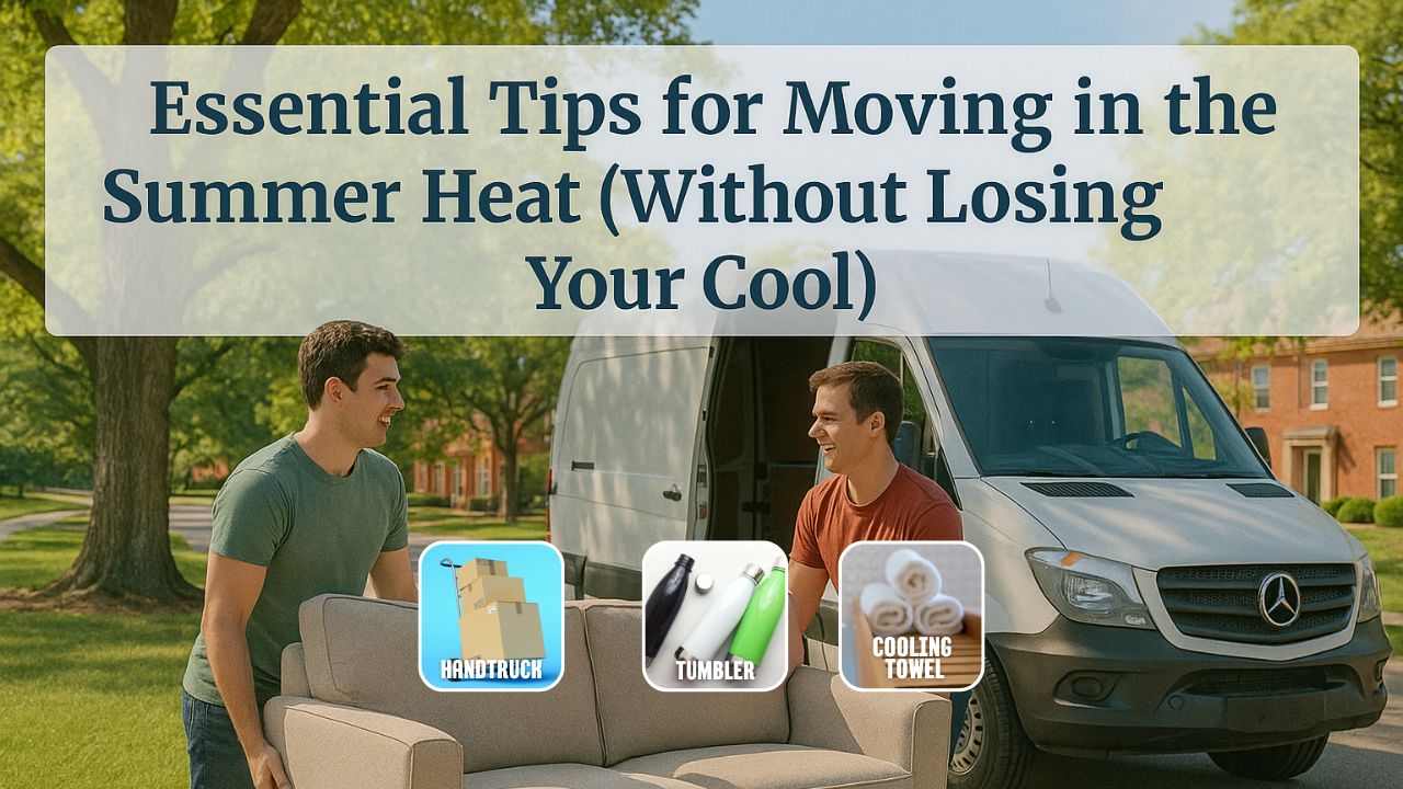 Essential Tips for Moving in the Summer Heat (Without Losing Your Cool)