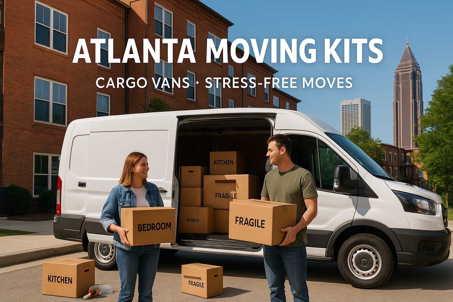 Atlanta Moving Kits: Perfect for Moving with a Cargo Van