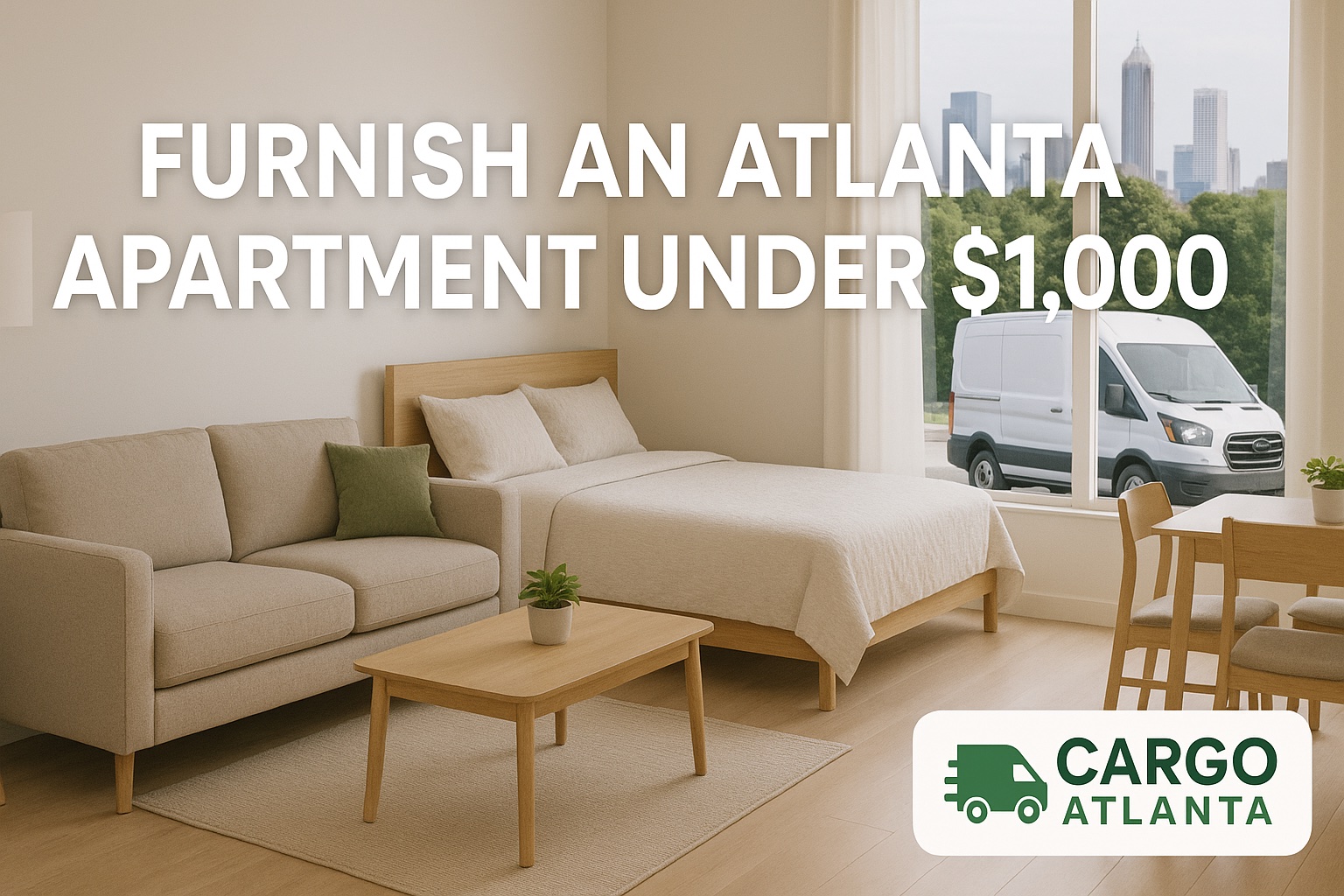 Furnish an Atlanta Apartment Under $1K (With a Van)