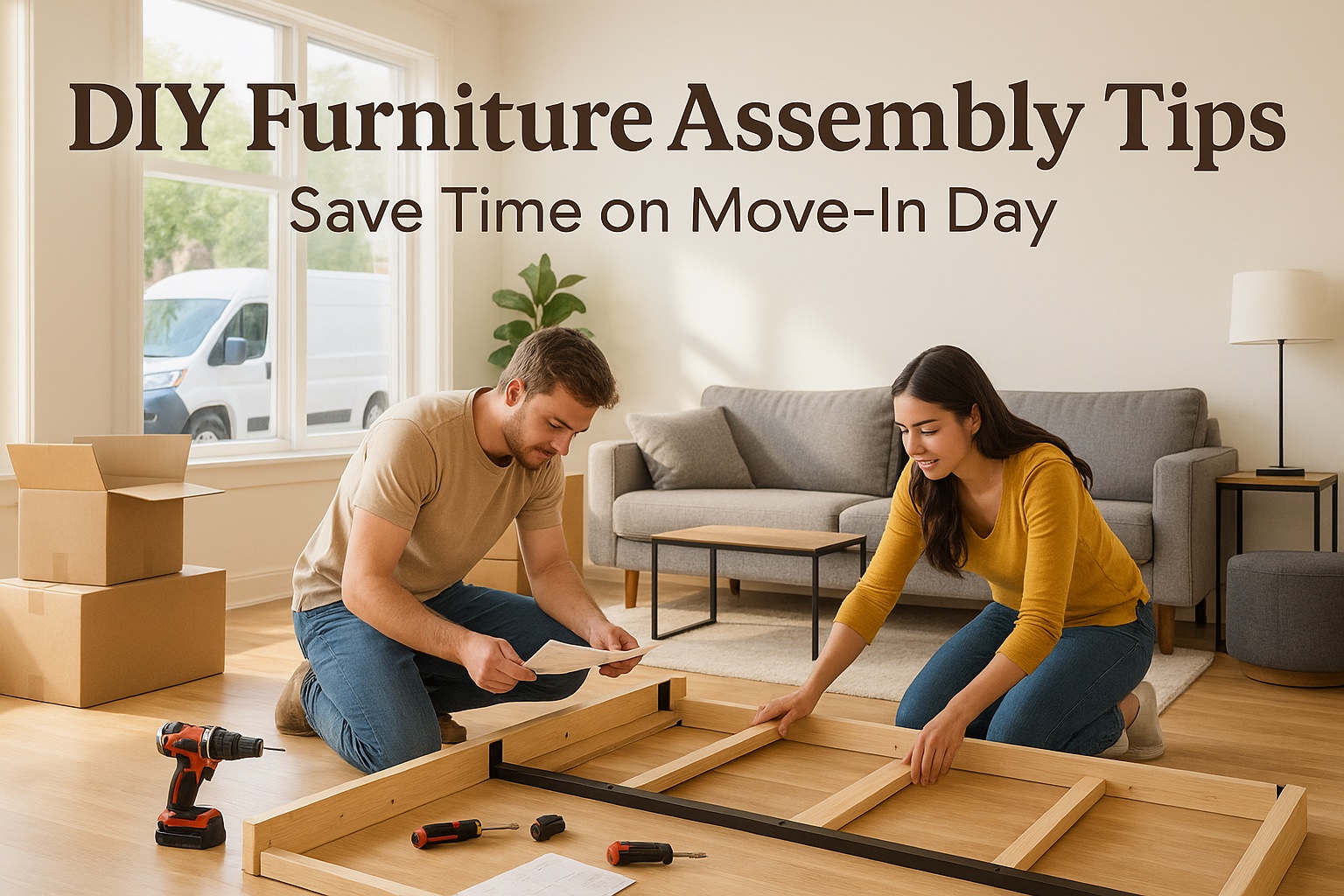 Furniture Assembly Tips: Save Time on Move-In Day