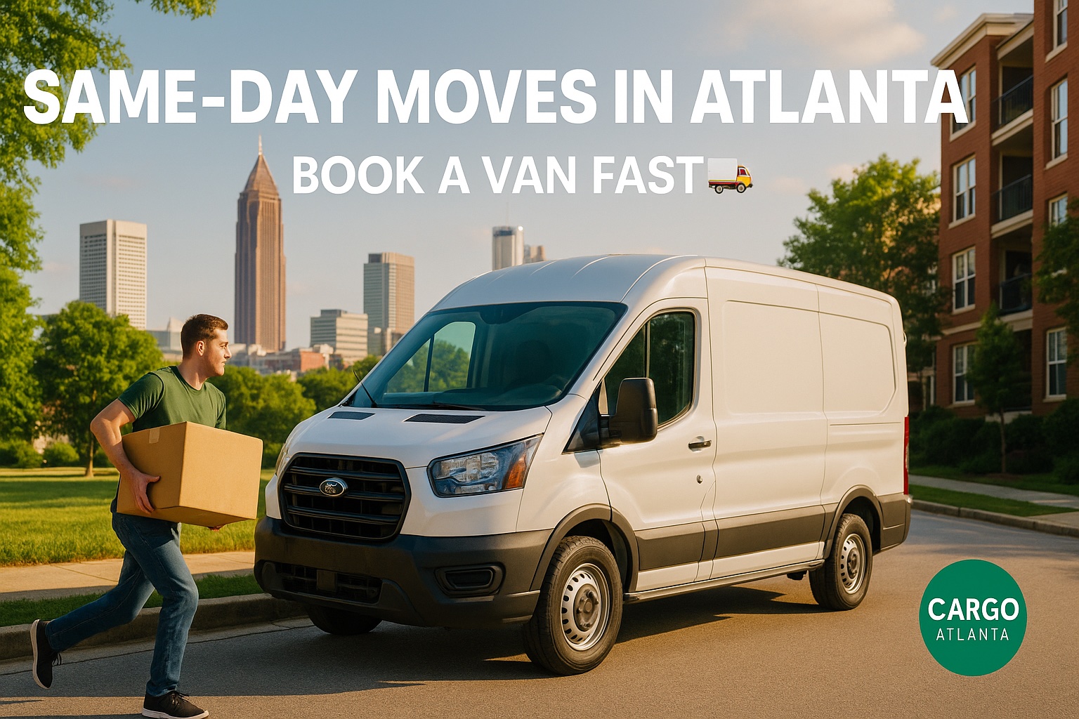 Same-Day Moves in Atlanta | Book a Cargo Atlanta Van Fast
